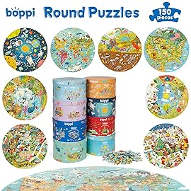 USA State Map Jigsaw Puzzles - 150 Piece Map of The USA Puzzle for Kids from 100% Recycled Card - Puzzle of USA Map for Kids Learning Resources - for Children Ages 5+ by boppi