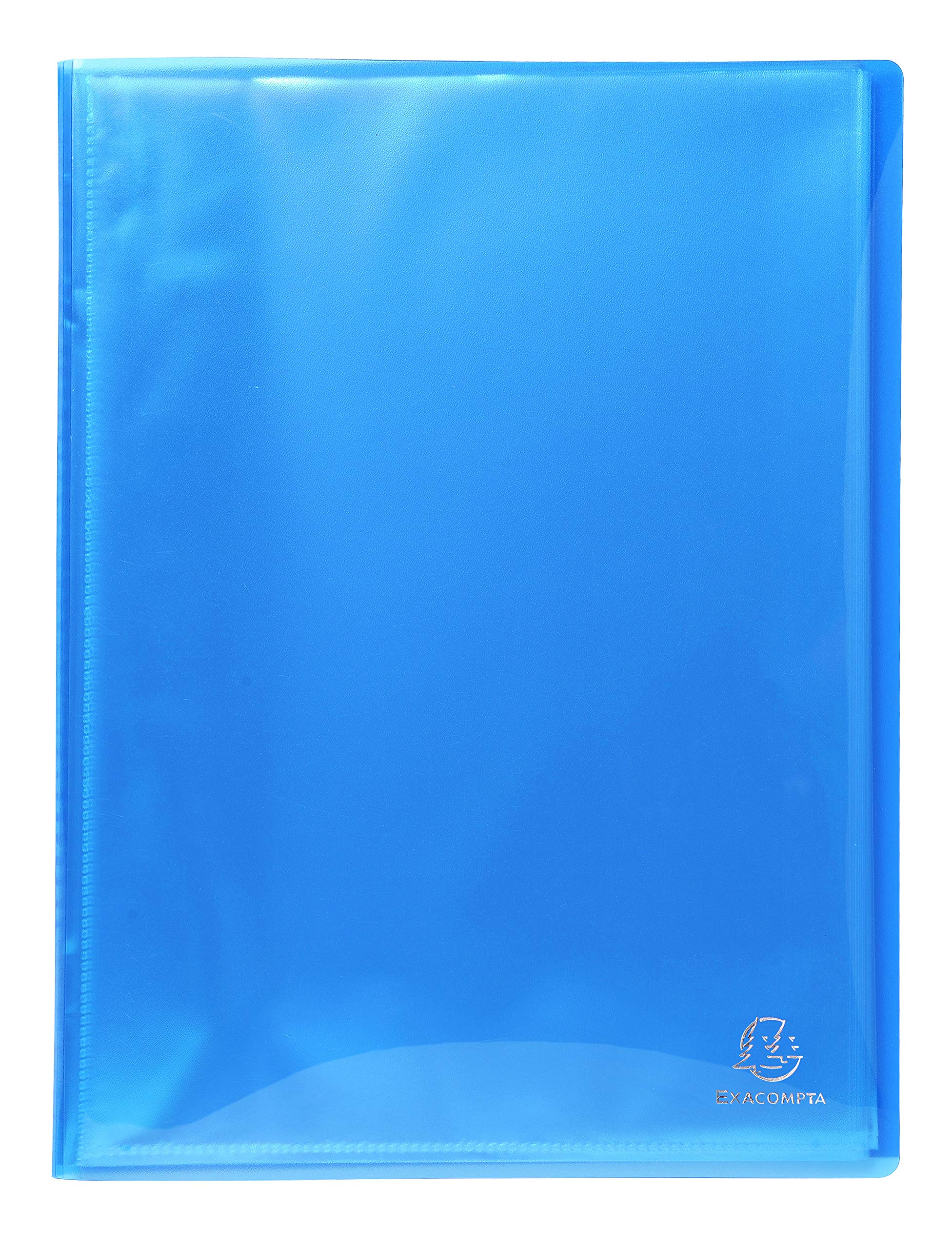 Exacompta 85970E - Confezione da 8 cartelle da 100 tasche, formato A4, multicolore