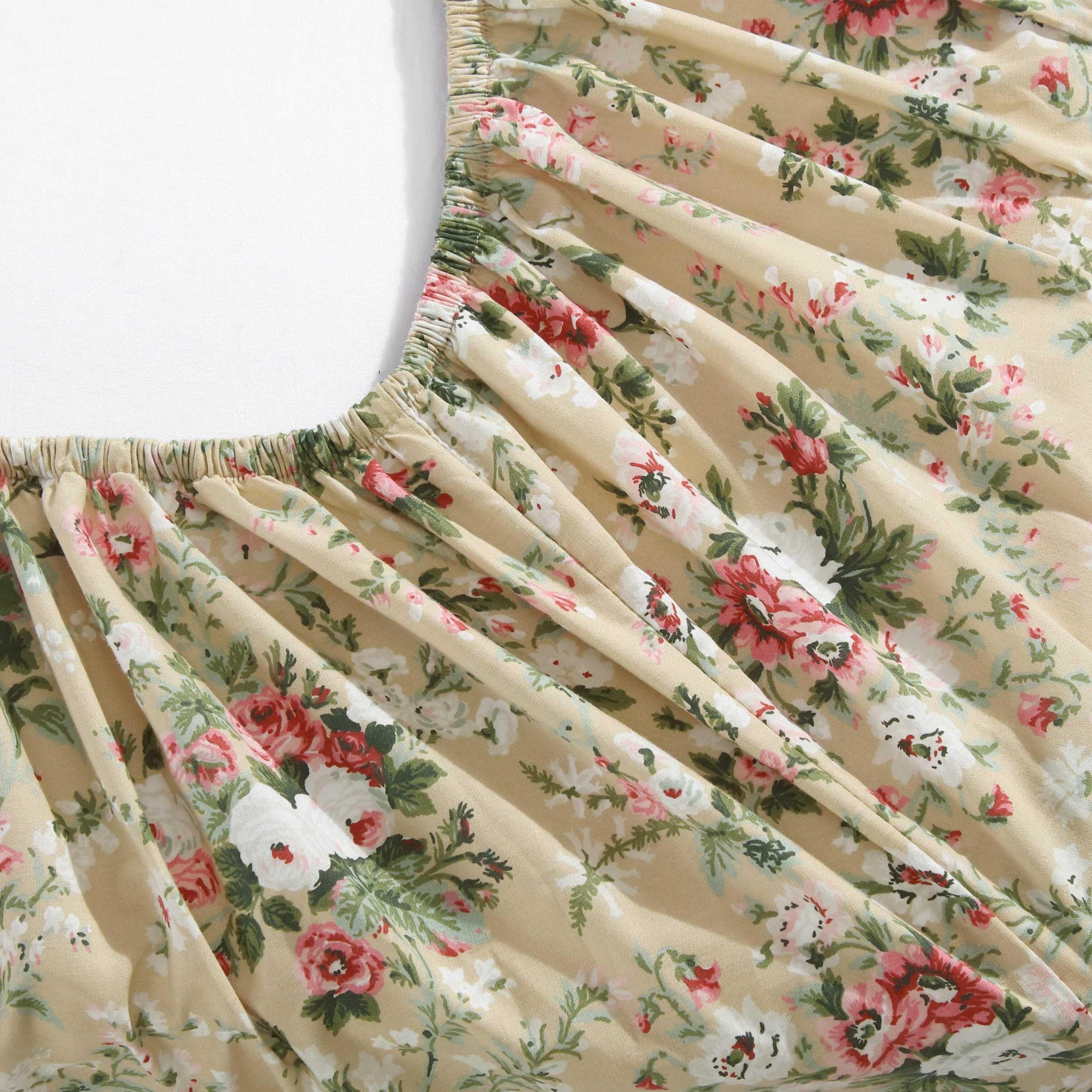 Laura Ashley - Juego de sábanas tamaño Queen, Ropa de Cama de algodón percal Transpirable con Bolsillos Profundos, decoración Elegante para el hogar, Certificado Oeko-Tex (Serene Dream Brown, Queen)