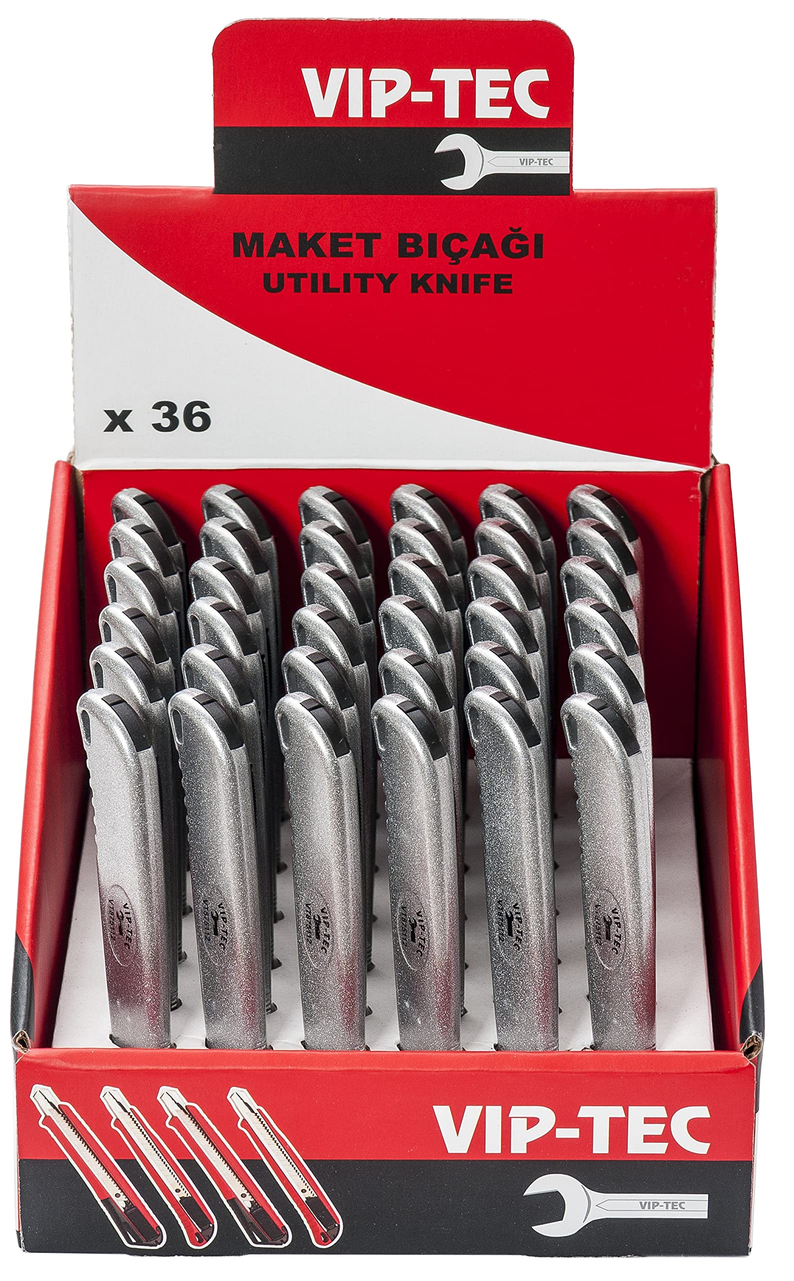 VIP-TEC VT875113 Klipsli Maket Bıçağı (12)
