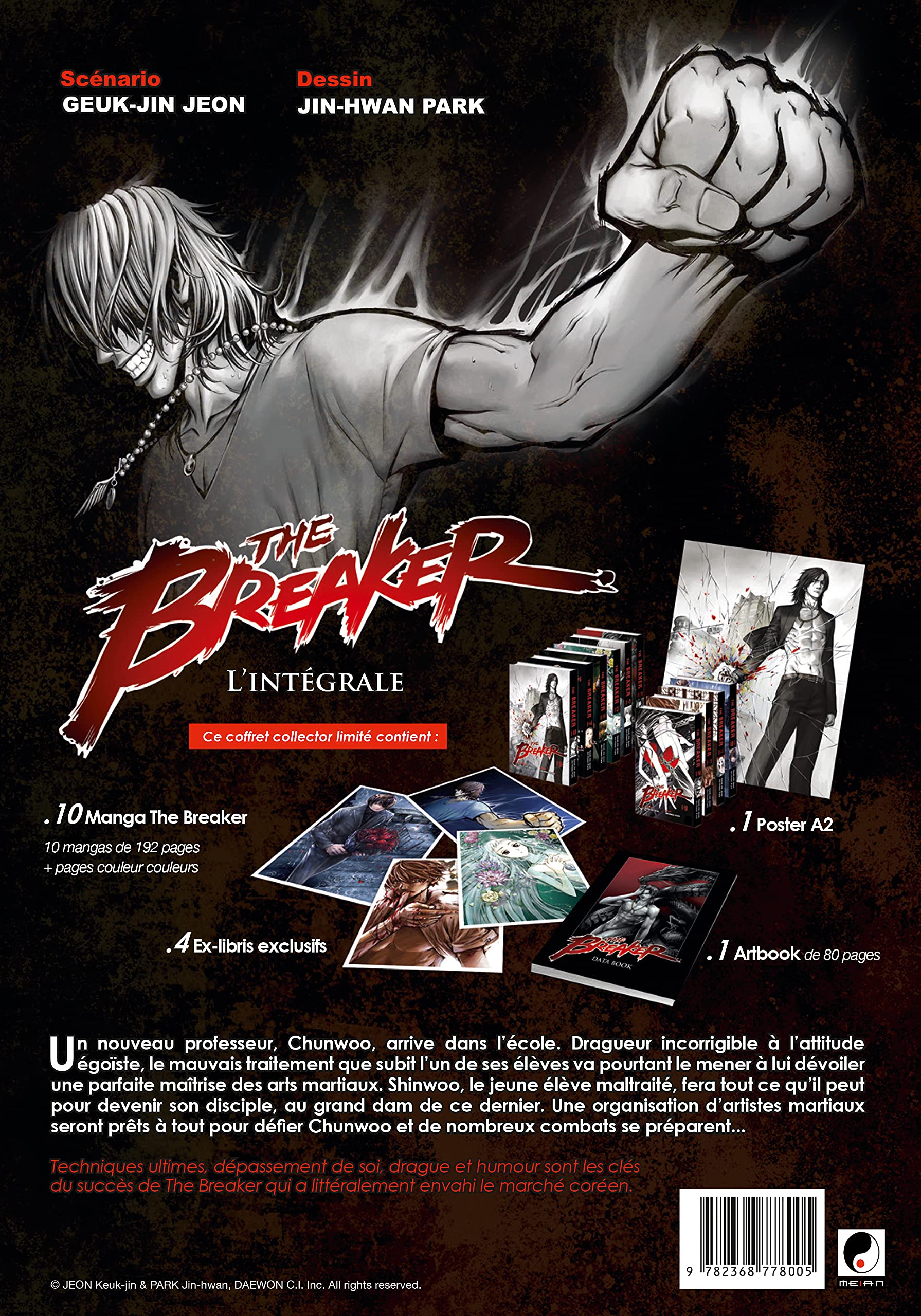 Coffret 10 mangas
