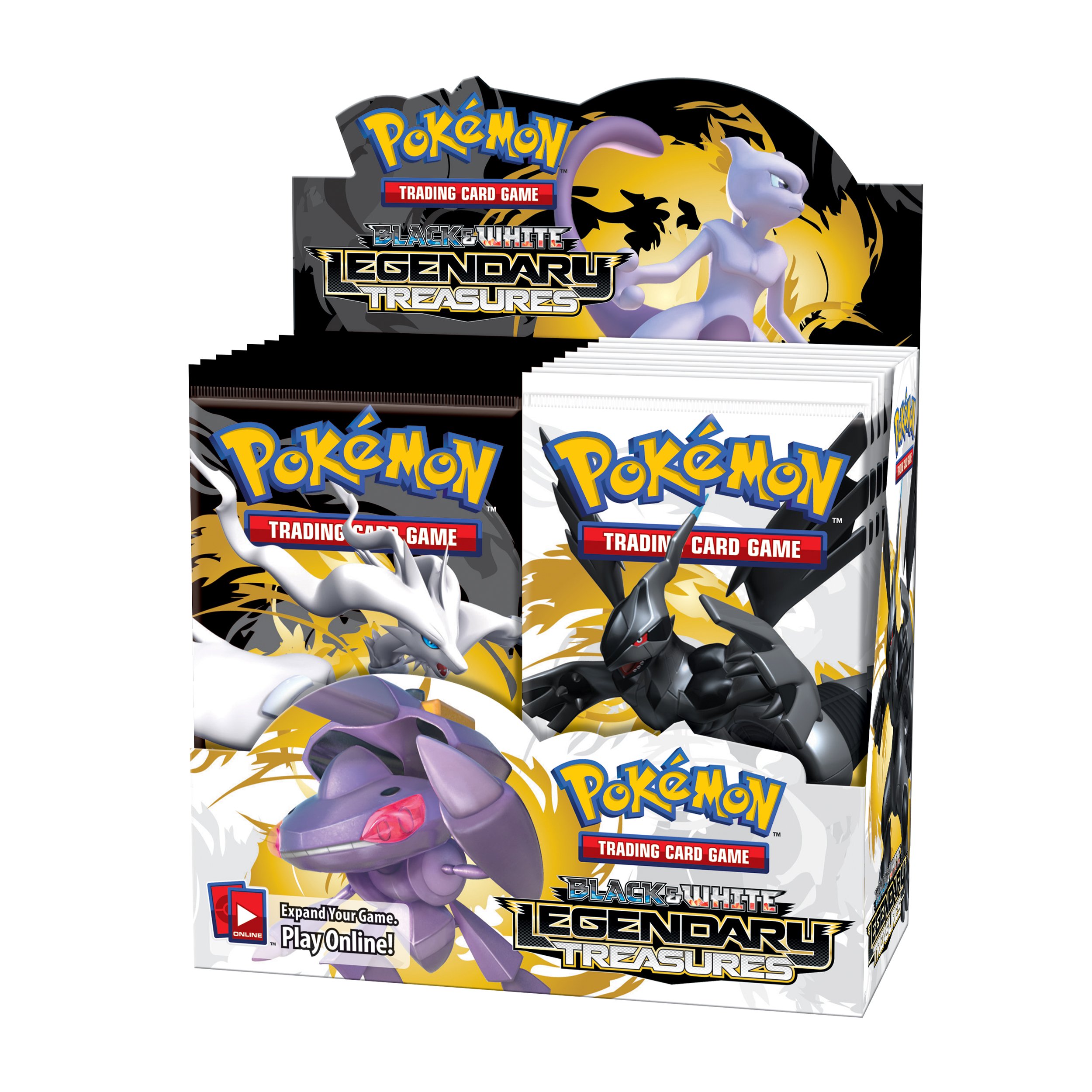 pokemon trading card game black and white Pokémon Trading Card Game: Black & White Legendary Treasures Booster  Display (36 Boosters): Buy Online at Best Price in UAE