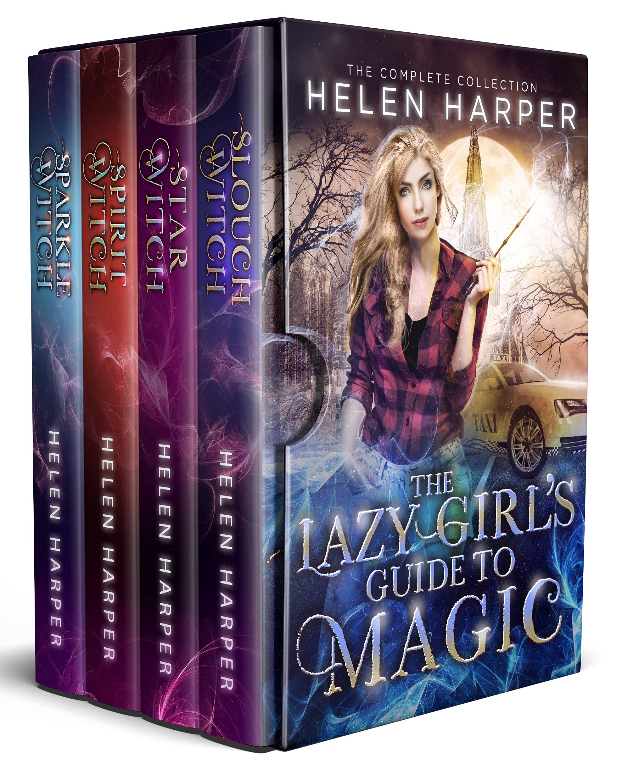 Book cover for The Lazy Girl's Guide to Magic series