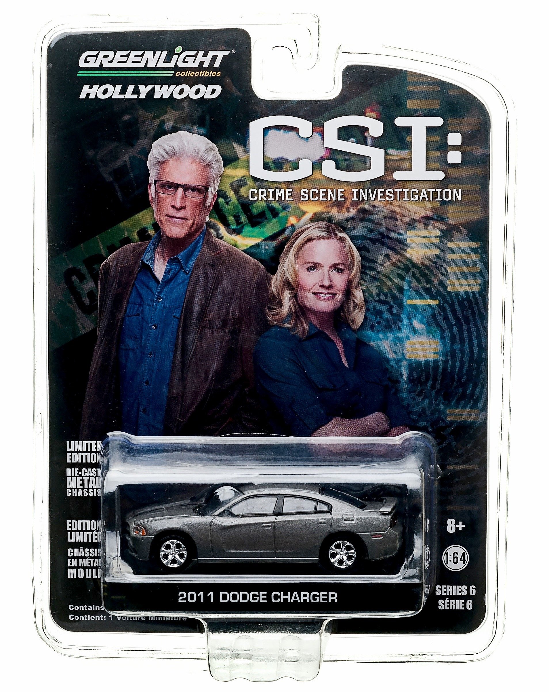 【限定版】GREENLIGHT CSI 2011 DODGE CHARGER 2011 DODGE CHARGER from the hit television show CSI: CRIME SCENE