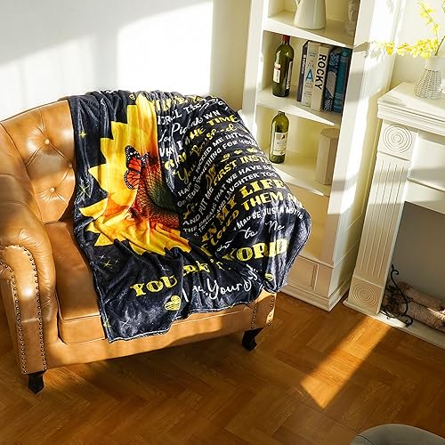 Miniatura 3 de Manta de forro polar personalizada para papá, manta de micro ultrasuave personalizada para mi querido papá, cumpleaños, Navidad, Día del Padre para