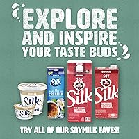 Vista 8 de Silk Leche de soja orgánica sin azúcar, cajas asépticas de 32 onzas (paquete de 6)