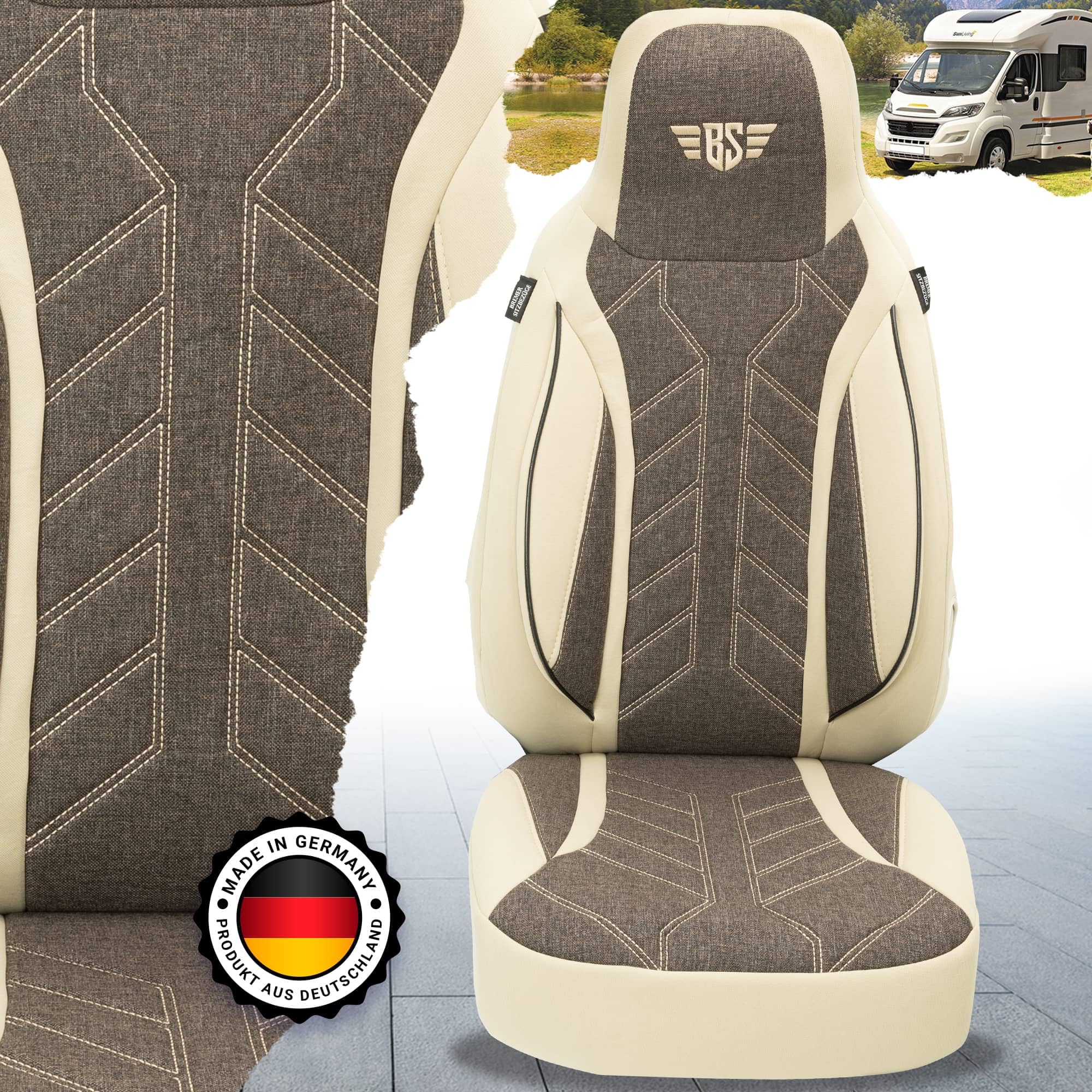 BREMER SITZBEZÜGE Pokrowiec na samochód kempingowy La Marca Ducato Jumper Boxer PLKT211