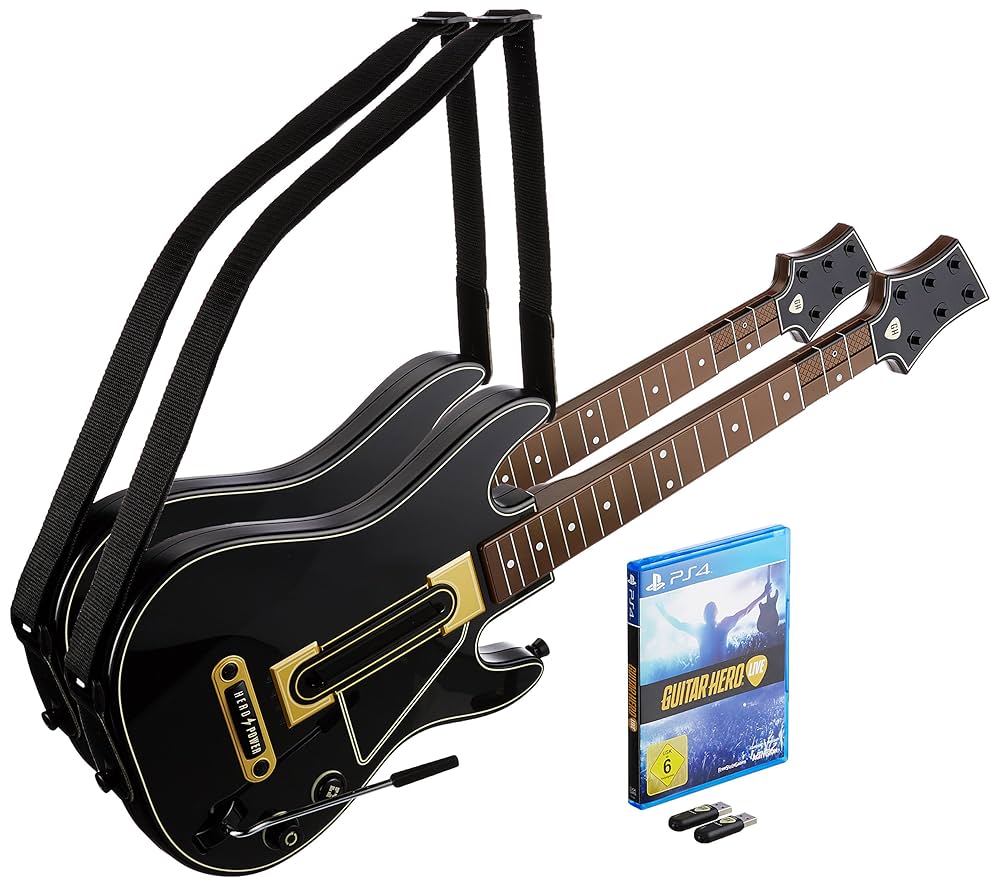 Guitar Hero Live Guitar Bundle c/ 2 Guitarras - Ps4 | Amazon