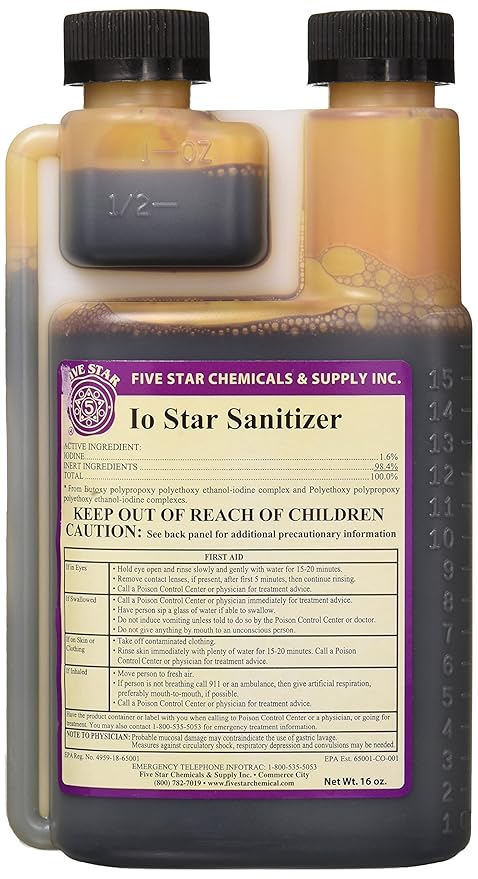 IO Star Sanitizer (16 oz)