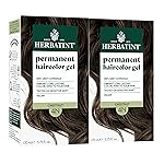 Herbatint Permanent Hair Dye - 4N Chestnut - For Up To 100% Gray Coverage of Resistant Gray Hair - Ammonia-Free, Alcohol-Free & Vegan - Salon Influenced Hair color 5.75 fl oz (2 Pack)