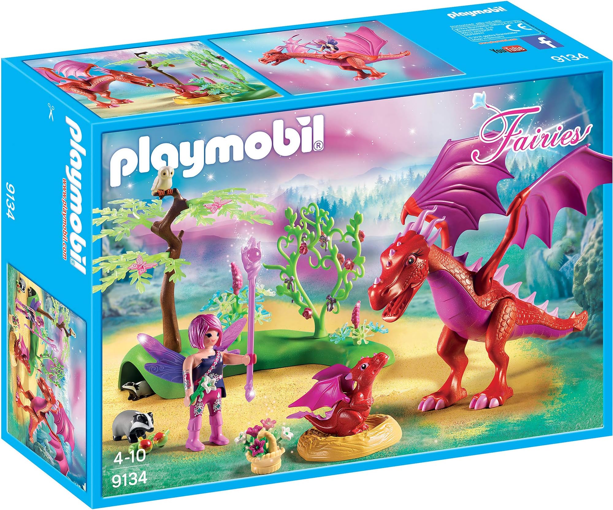 9134 - Drachenmama mit Baby