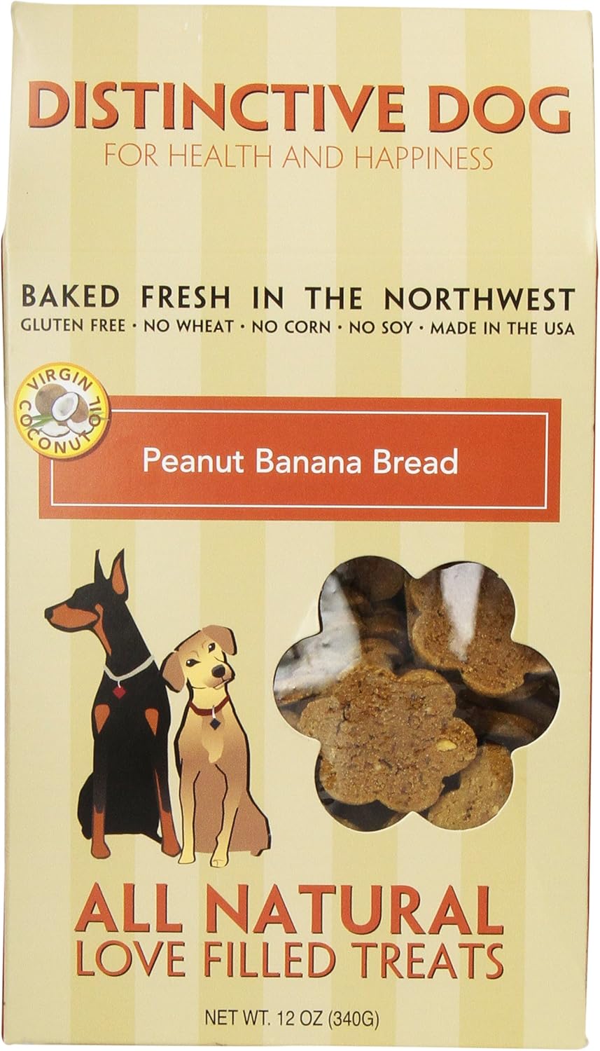 Distinctive Dog Peanut Banana Bread Dog Treats Pet Treat