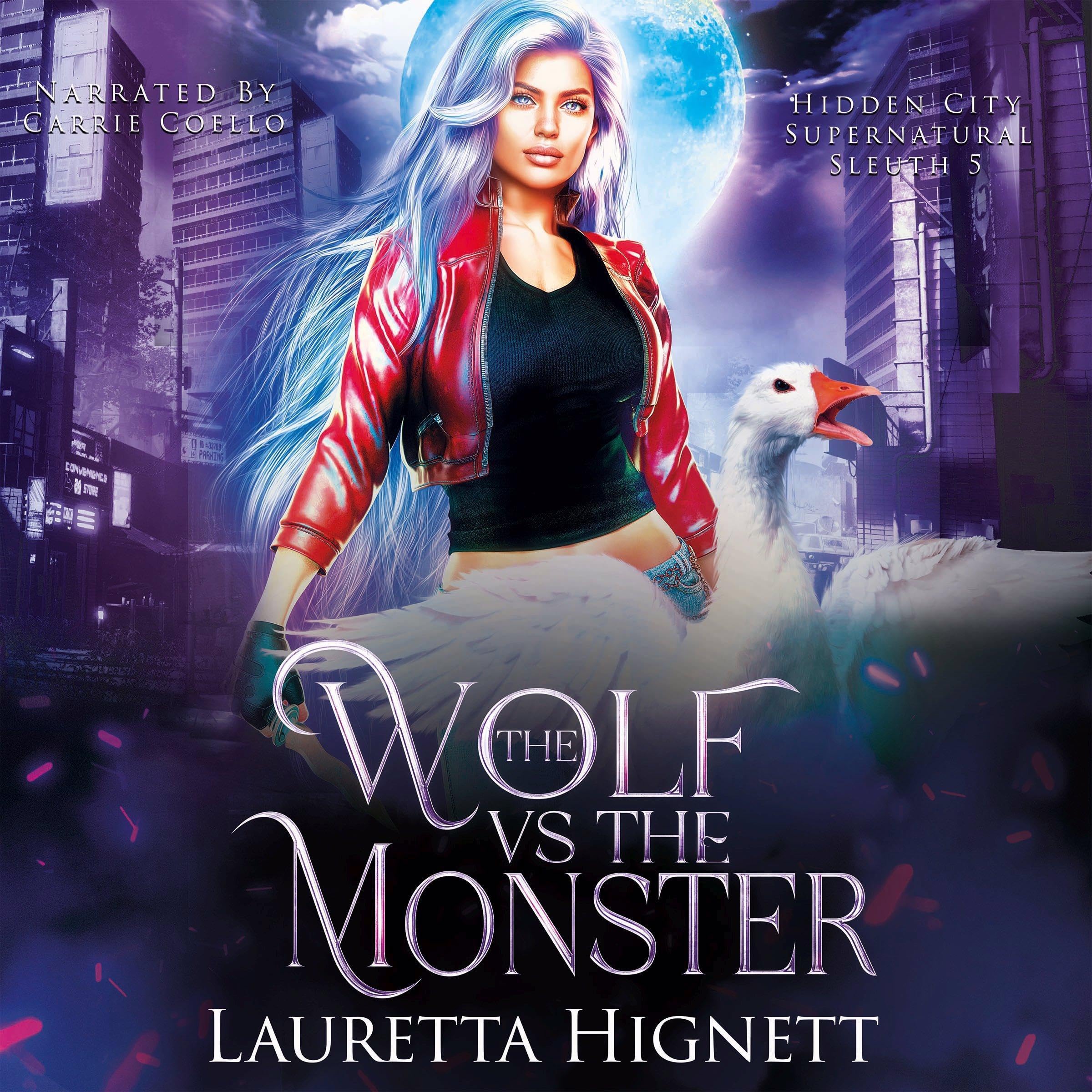 Cover art for The Wolf vs the Monster
