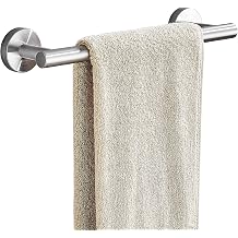 Towel Holder, Bathroom Accessories Hand Towel Holder, SUS304 Stainless Steel Towel Bar, 9-Inch Towel Rack Brushed Nickel for Bathroom, Kitchen, Bedroom, Wall Mounted.