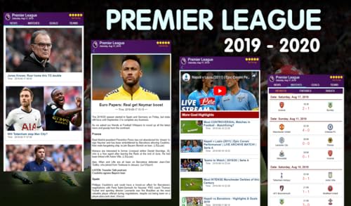 Livescore Premier League 2019 - 2020