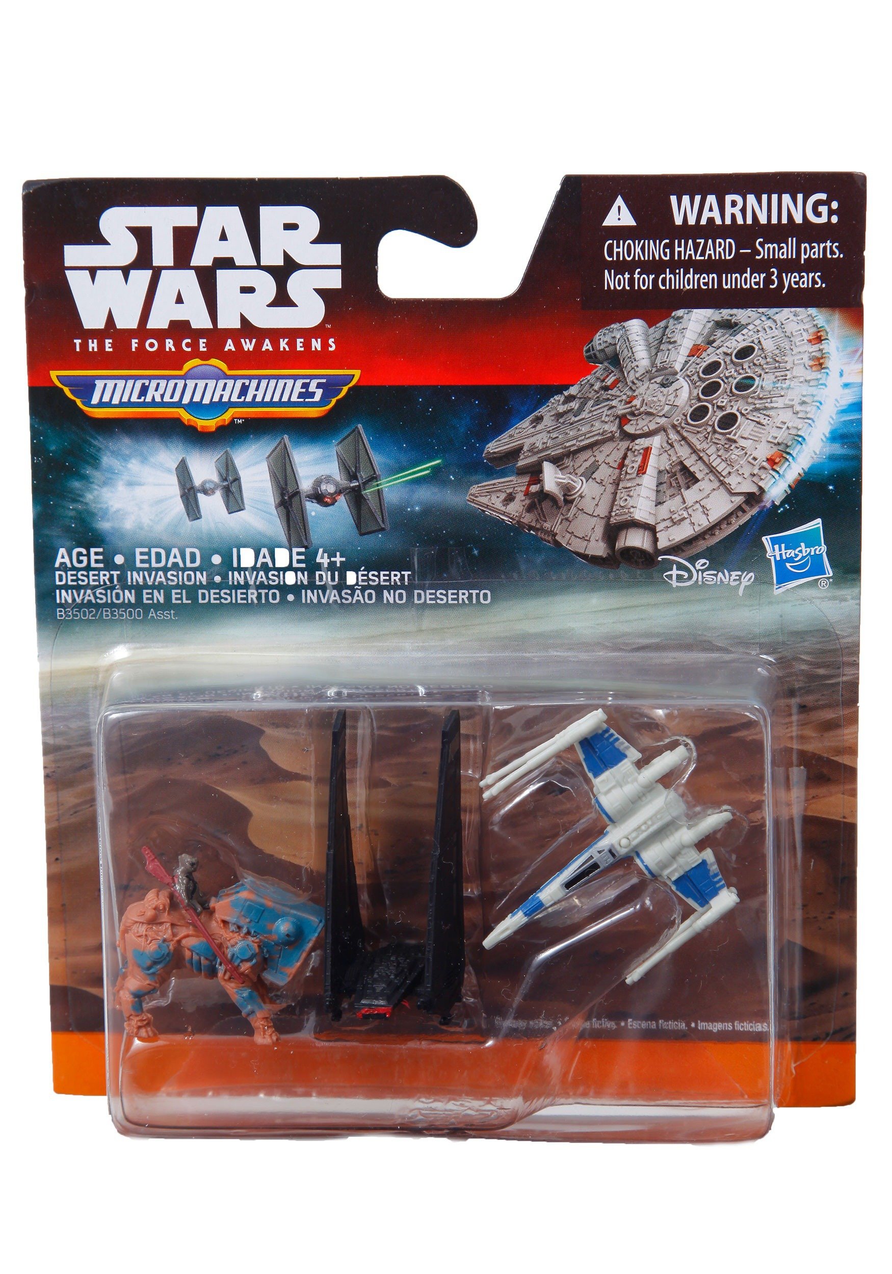 Star Wars – El Despertar de la Fuerza Micro Machines 3 Unidades Desierto invasión