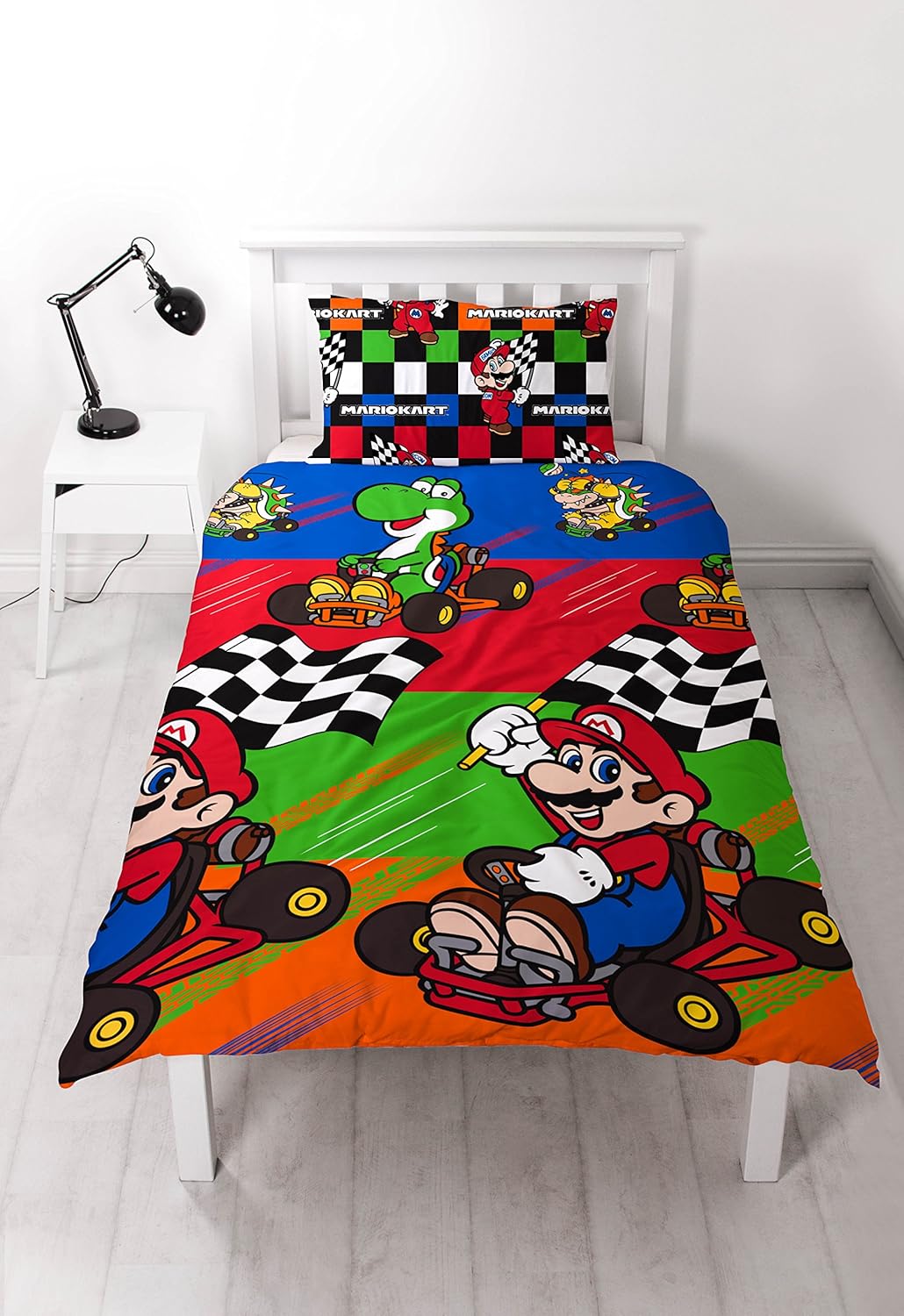 Nintendo Super Mario Kids 53" X 78" Super Soft Mario