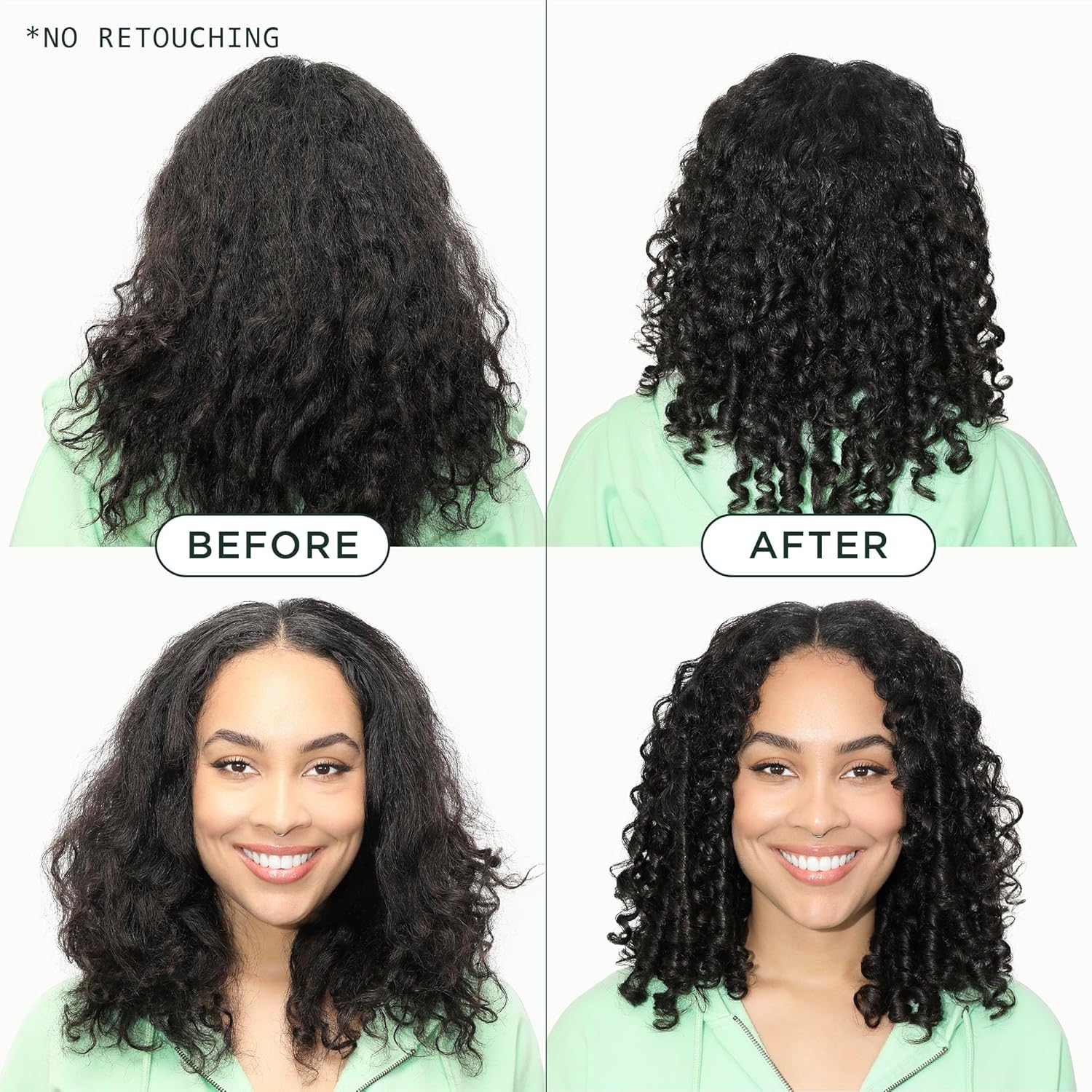 Sienna Naturals - Dew Magic Leave-In Conditioner - Anti Frizz - Lightweight Hydration - Strengthens, Softens & Protects w/Baobab & Coconut Oil - Vegan - Great for Curly Hair - 11oz