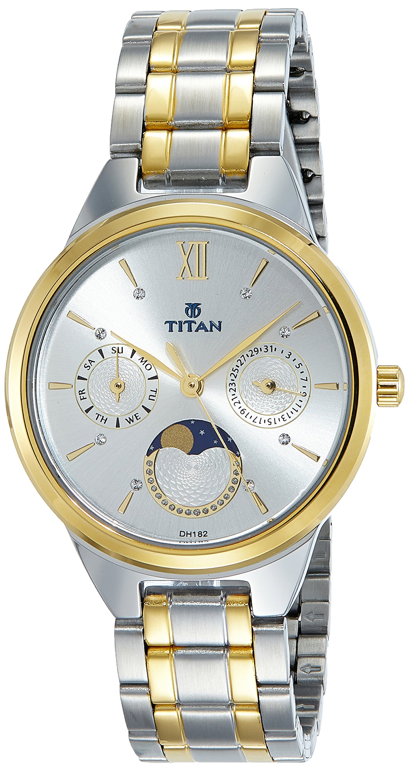 Titan Neo Analog Silver Dial Women's Watch -NL2590BM01