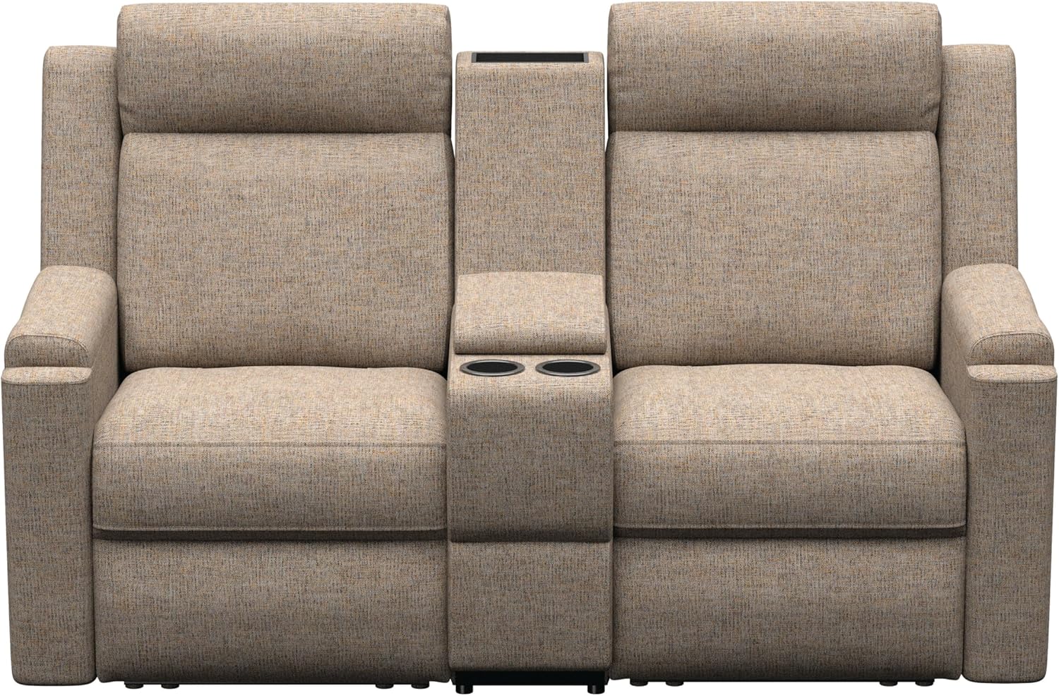 Thomas Payne Signature Heritage Series Dellmead RV Theater Seating Recliner Set with 10" Center Console, Manual Recline, High-Density Foam Cushioning - 2024117117