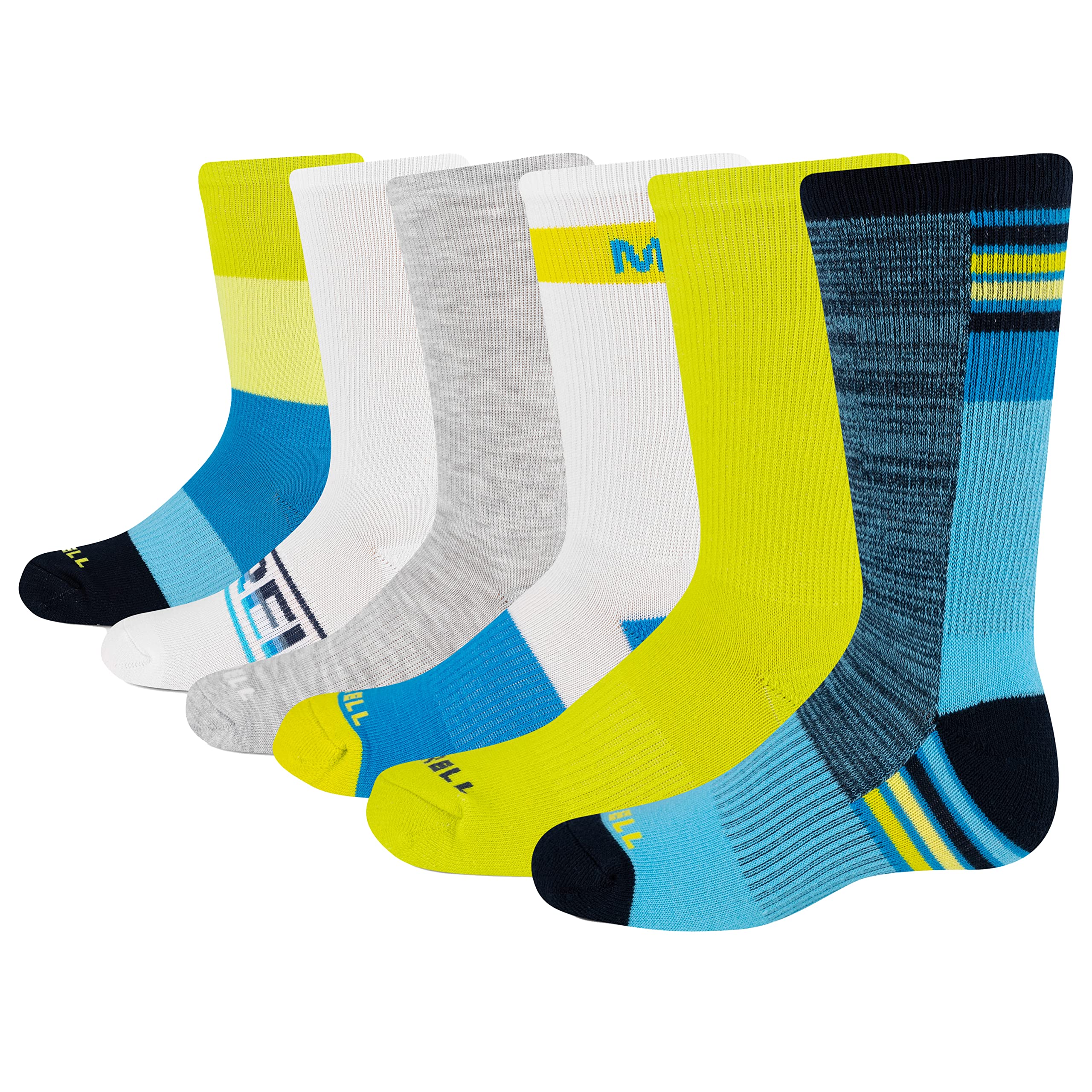 Merrell Herren Mec33591c6b2p01 Color Block Crew Socks