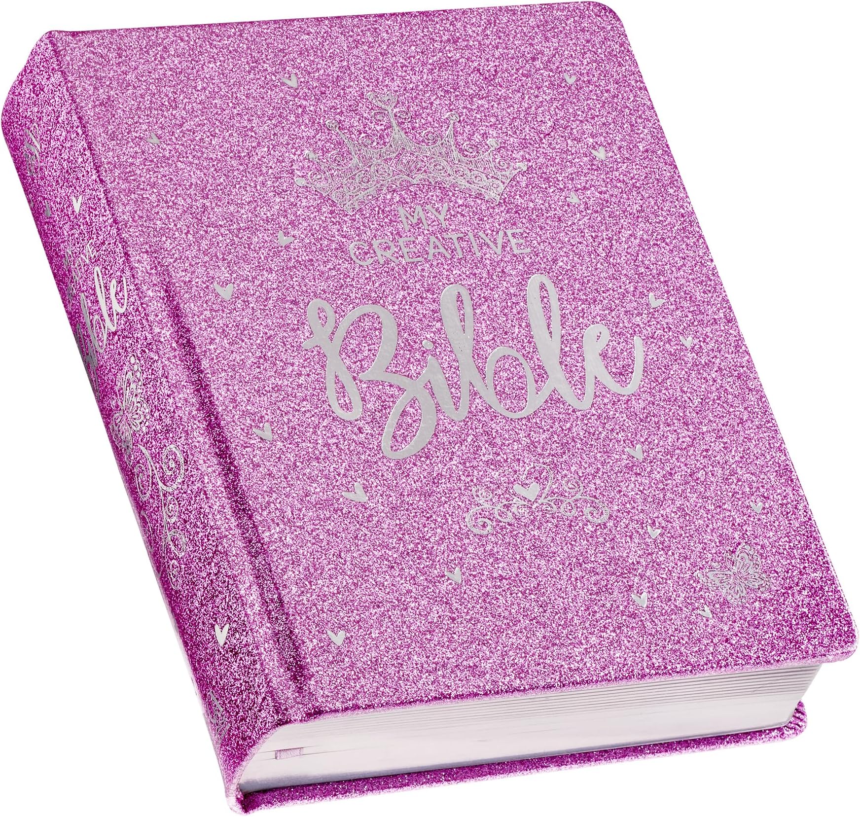 My Creative Bible Purple Glitter Hardcover