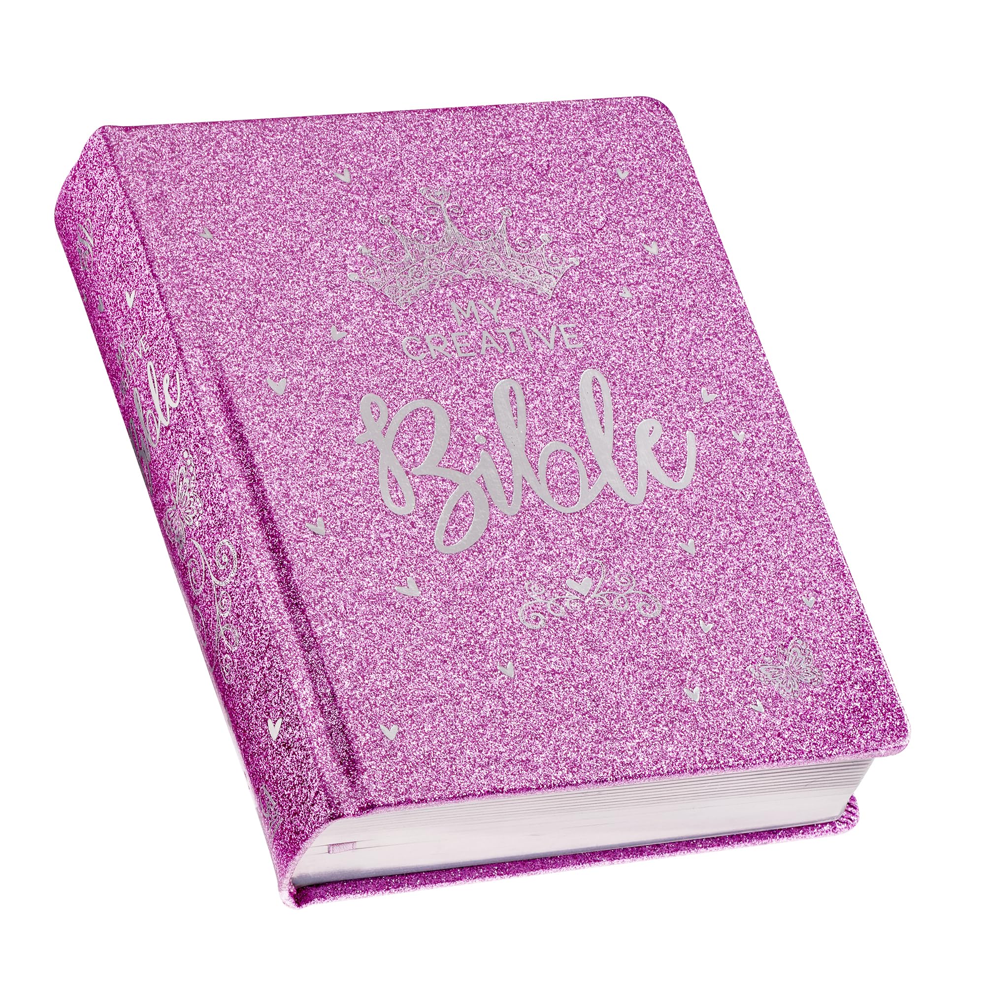 ESV My Creative Bible for Girls Faux Leather Hc, Purple Glitter Hardcover – November 5, 2018