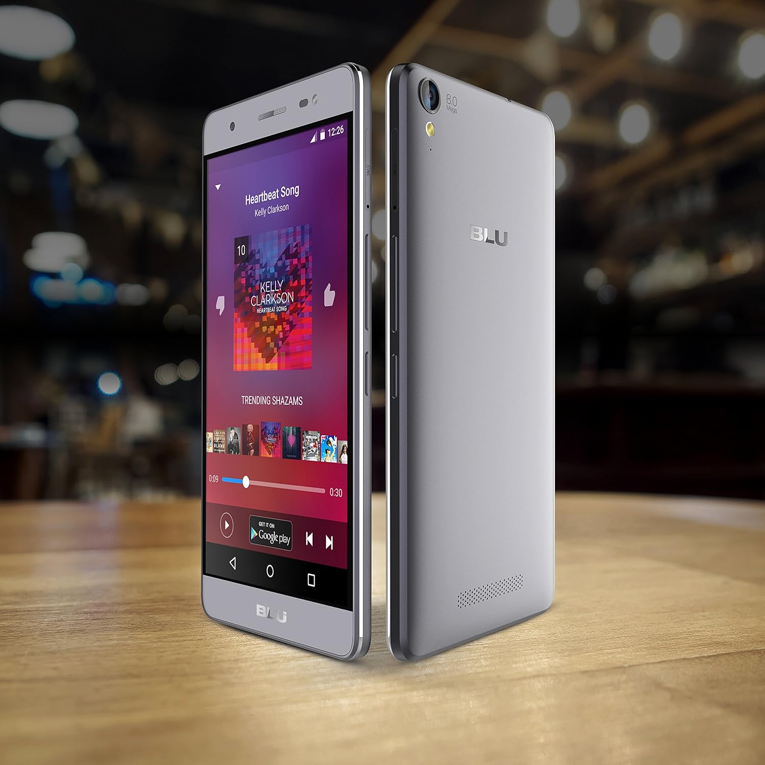 BLU Energy X Plus Smartphone - With 4000 mAh Super Battery- US GSM Unlocked - Grey