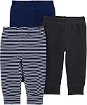 Simple Joys by Carter's Unisex Baby 3-Pack Thermal Pantspants