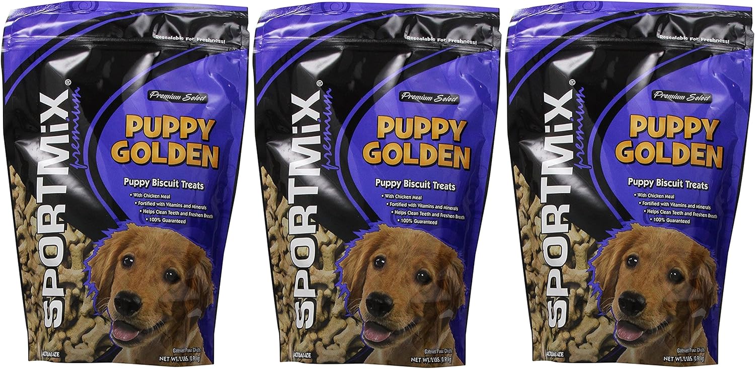 Midwestern Sportmix Premium Select Puppy Golden Biscuit Treats (6 Pounds)