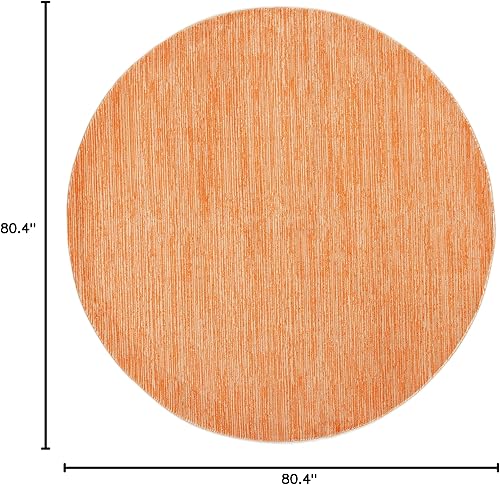 Vista 615 de SAFAVIEH Vision Collection VSN606F - Tapete de 6 pies x 9 pies, crema, moderno, ombré, no desprende pelo, fácil cuidado, para zonas de alto tráfico