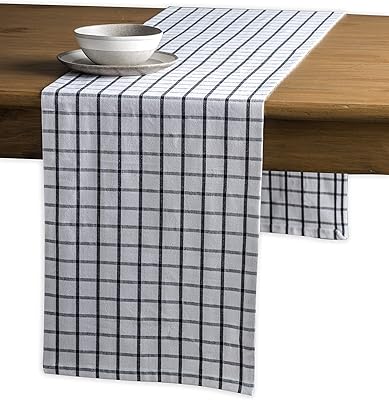 Maison d' Hermine Zuid-Holland - Moonless Night 100% Cotton Table Runner Reusable for Party Dinner Holidays Kitchen Outdoor Home Wedding (14.50"x108")