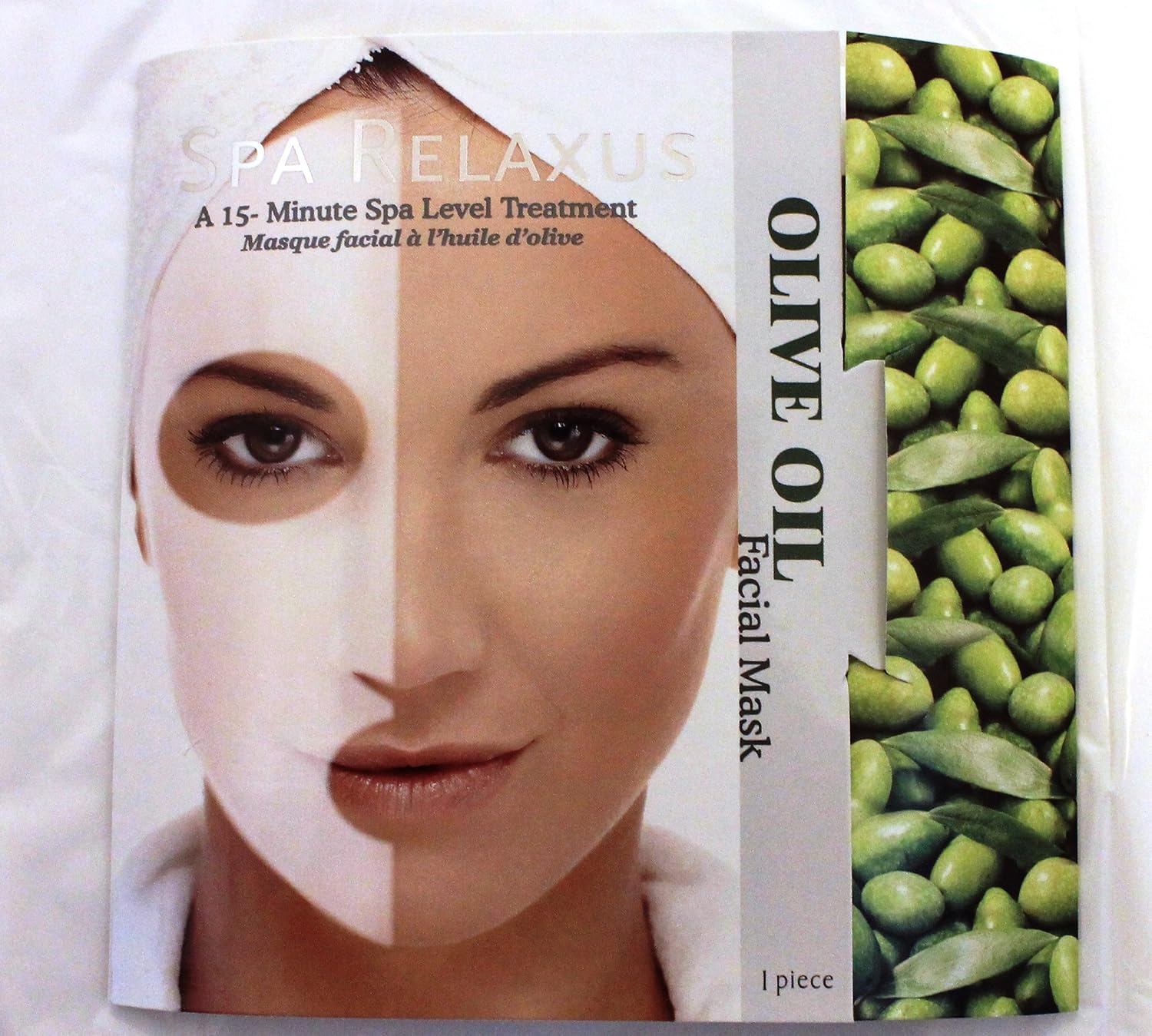 Olive Oil Facial Mask (Package of 2), Spa Level Treatment