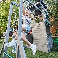 Vista 5 de KidKraft Juego de columpios River Canyon