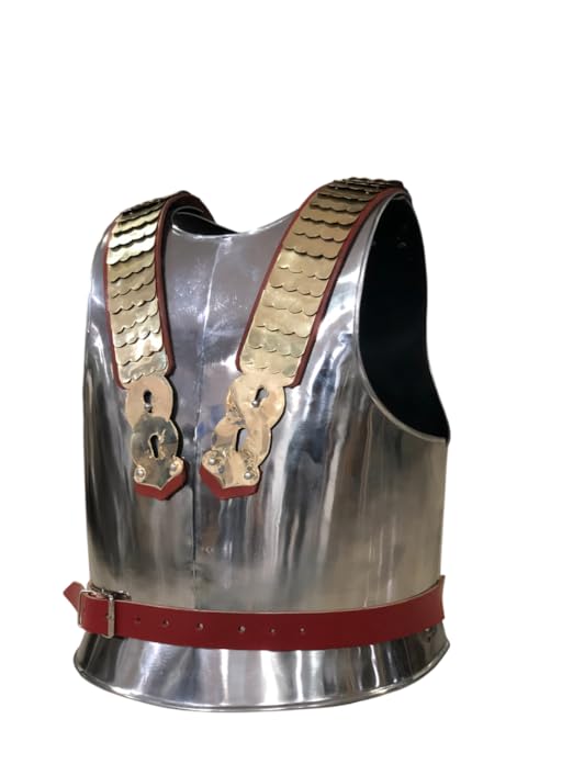 Cuirasse Médiévale En Acier Gravé - Armure De Poitrine Pour Cosplay Et LARP (Ocean Lover)