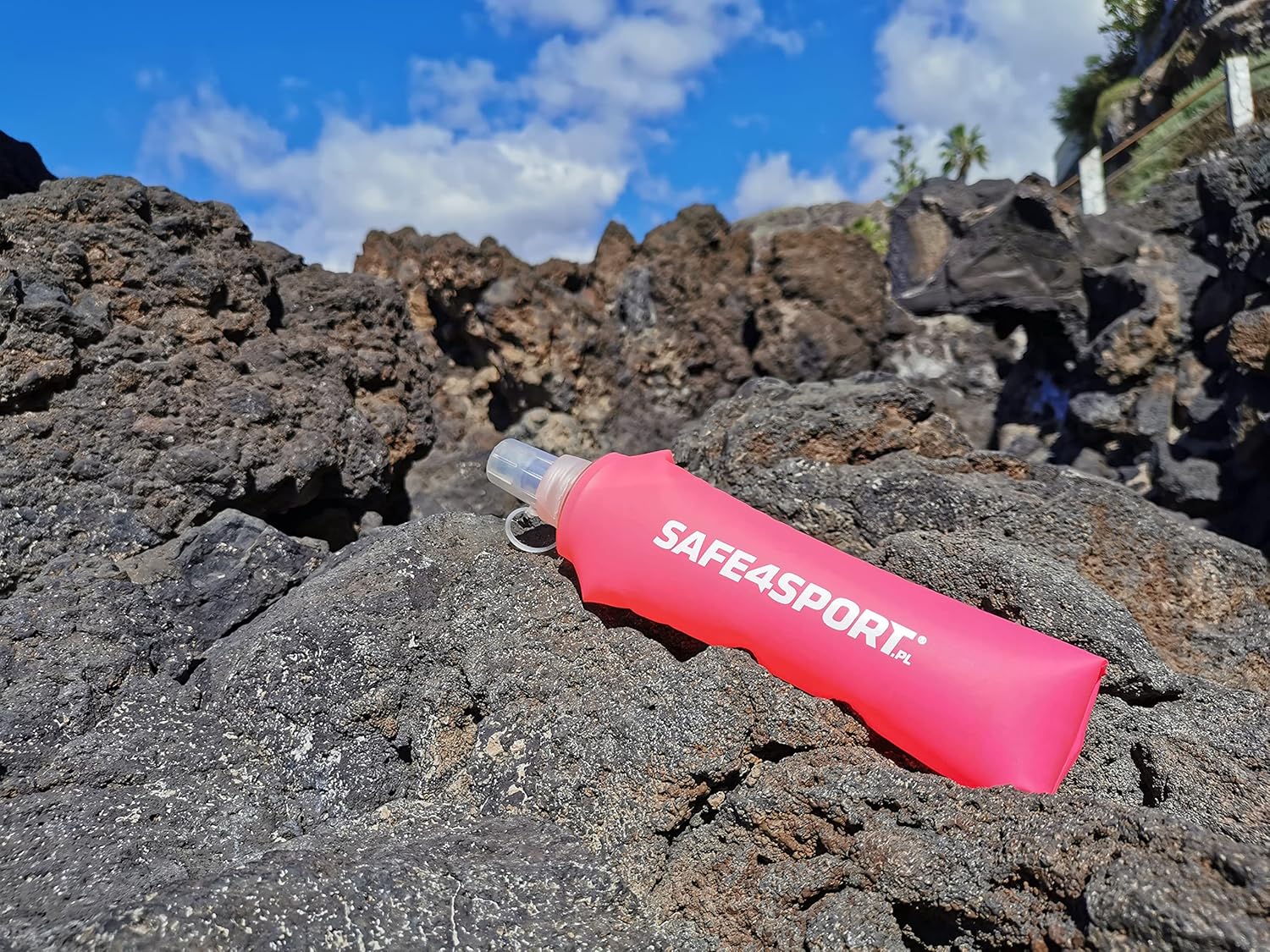 Safe4sport Rose, Soft Flask Water Bottle 500 ml Unisex Adult