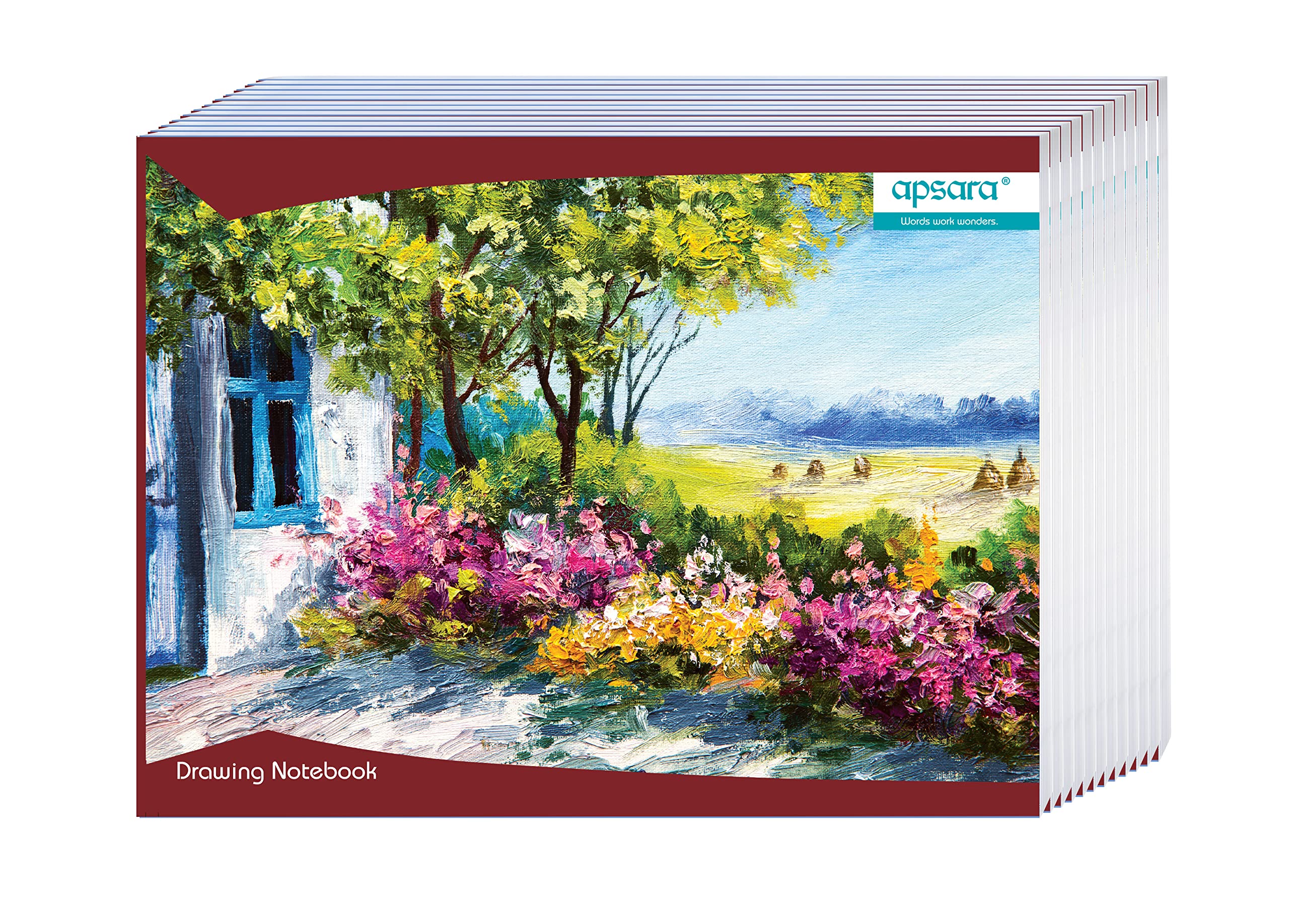 Apsara Big Drawing book(27.5x34.7) 40 Pages Unruled (B0C4XZZ3GK) Amazon Price History, Amazon Price Tracker