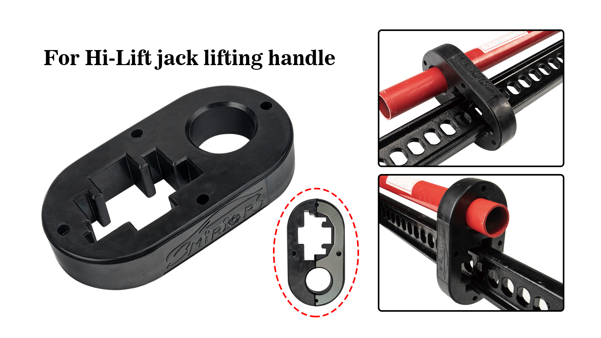 Amazon.com: 3mirrors Handle Keeper for Hi-Lift Jack Lifter, Built
