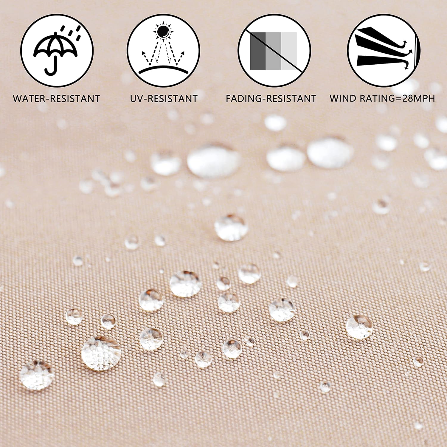 Manual hand crank operation for awning adjustment