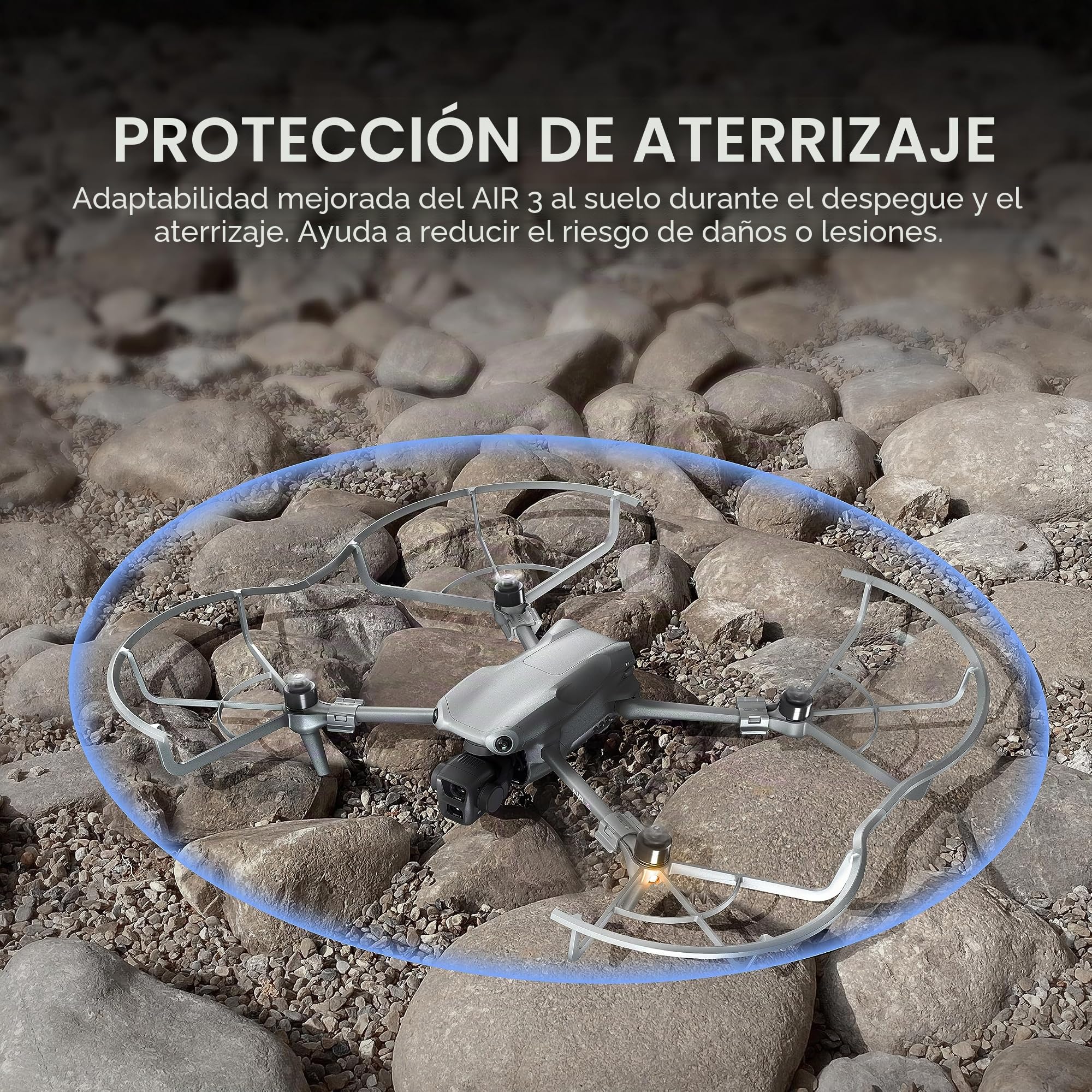 STARTRC Protector de hélices para DJI Air 3S/Air 3 Quick Release AirSecurity Anti colisiones, protección de hélices, accesorios para DJI Air 3S/Air 3 accesorios