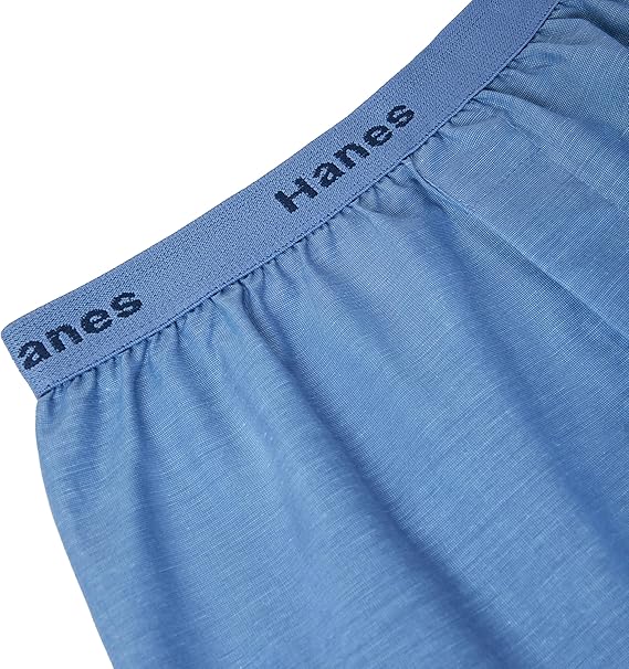 Hanes boys Underwear Boxers, 8-pack, Cotton-blend Woven Boxers for Boys, Moisture-wicking, Breathable