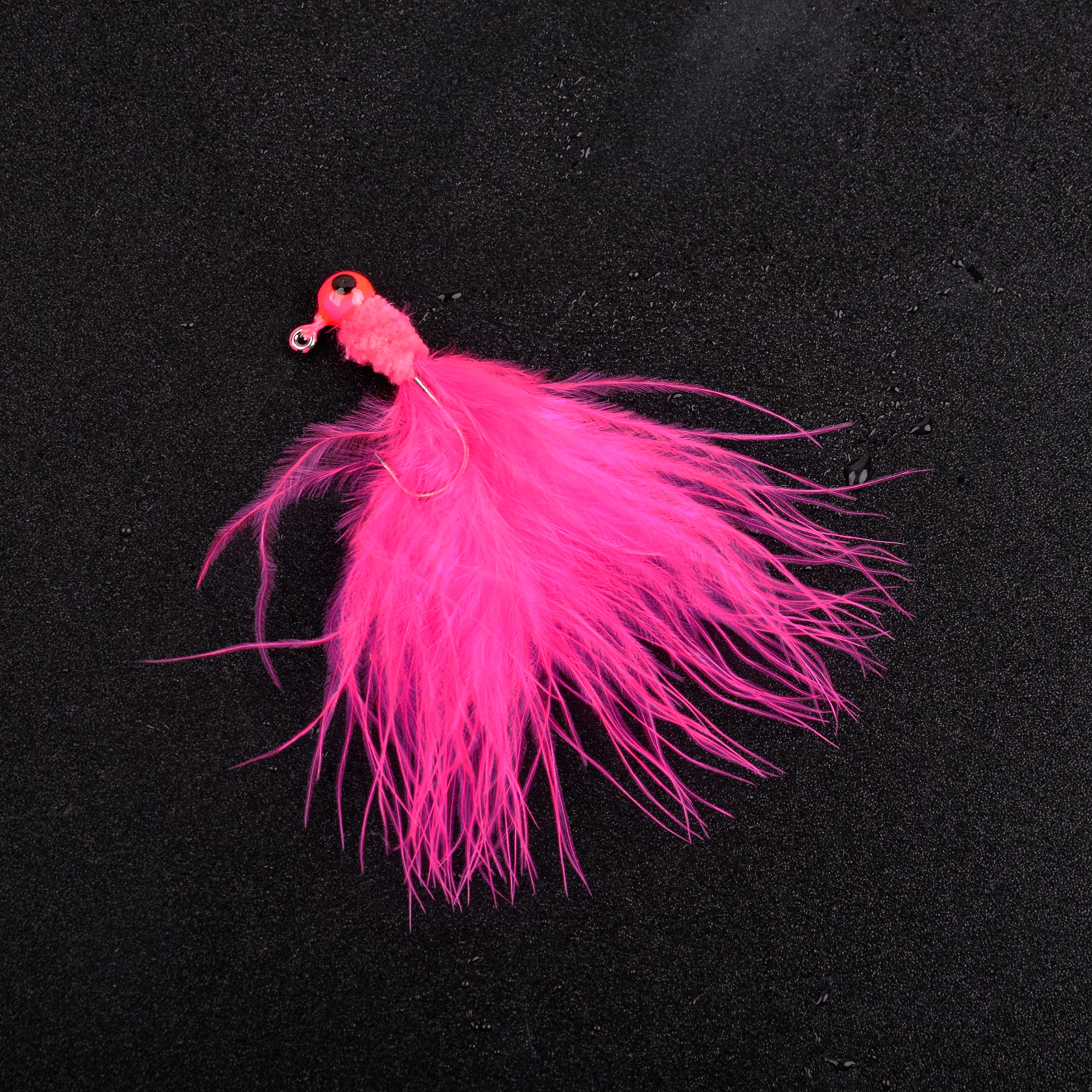 Amazon.co.jp: SILANON フェザー ジグヘッド 0.9g 5色 渓流釣り 管釣り