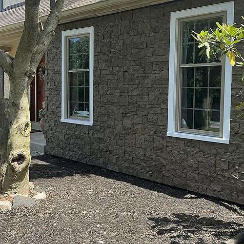 Miniatura 9 de Evolve Stone Georgetown Run Fire - Chapa de piedra plana (14.25 pies cuadrados por caja) (álamo matutino)