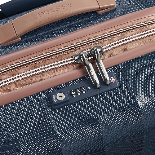 Miniatura 8 de DELSEY Paris St. Tropez - Equipaje rígido expandible con ruedas giratorias, marino, St. Tropez Hardside - Equipaje expandible con ruedas giratorias