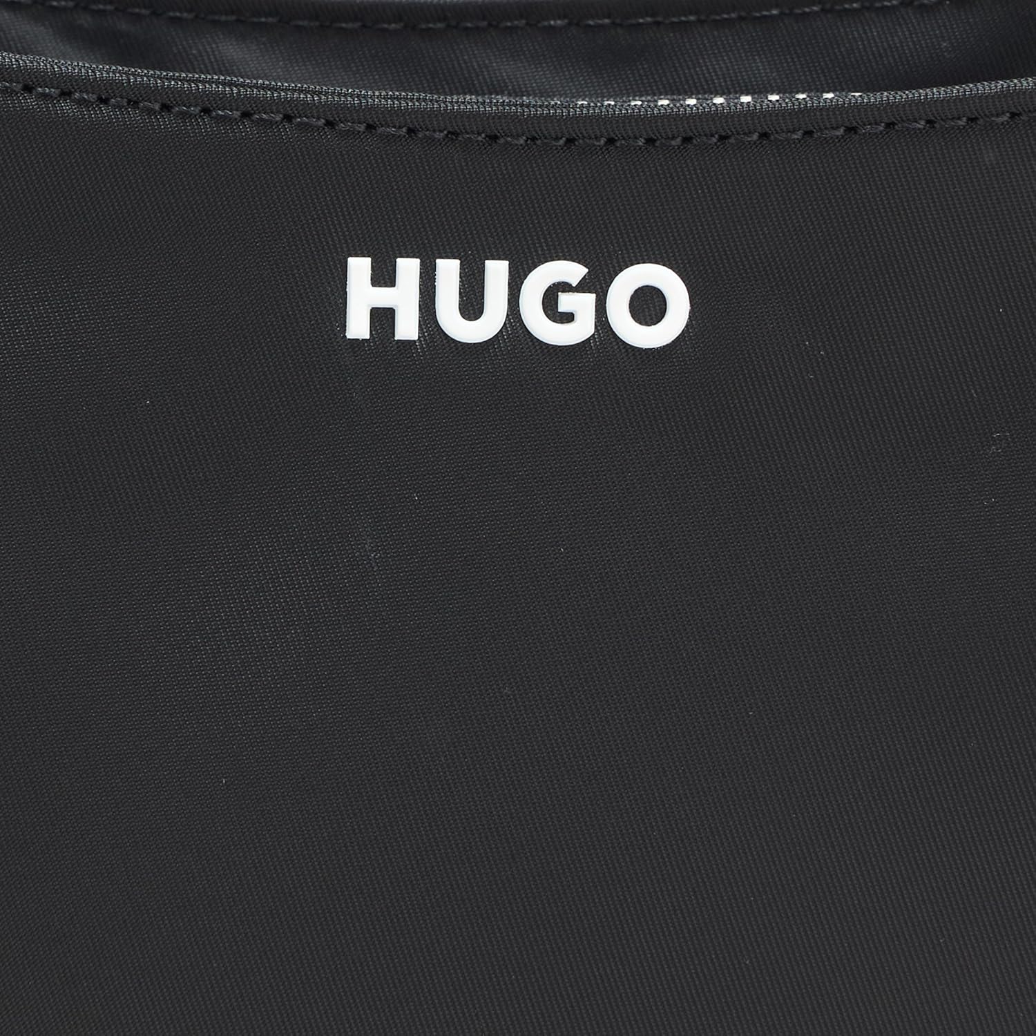 HUGO womens Bel Logo Strap Small Hobo Bag - Image 3