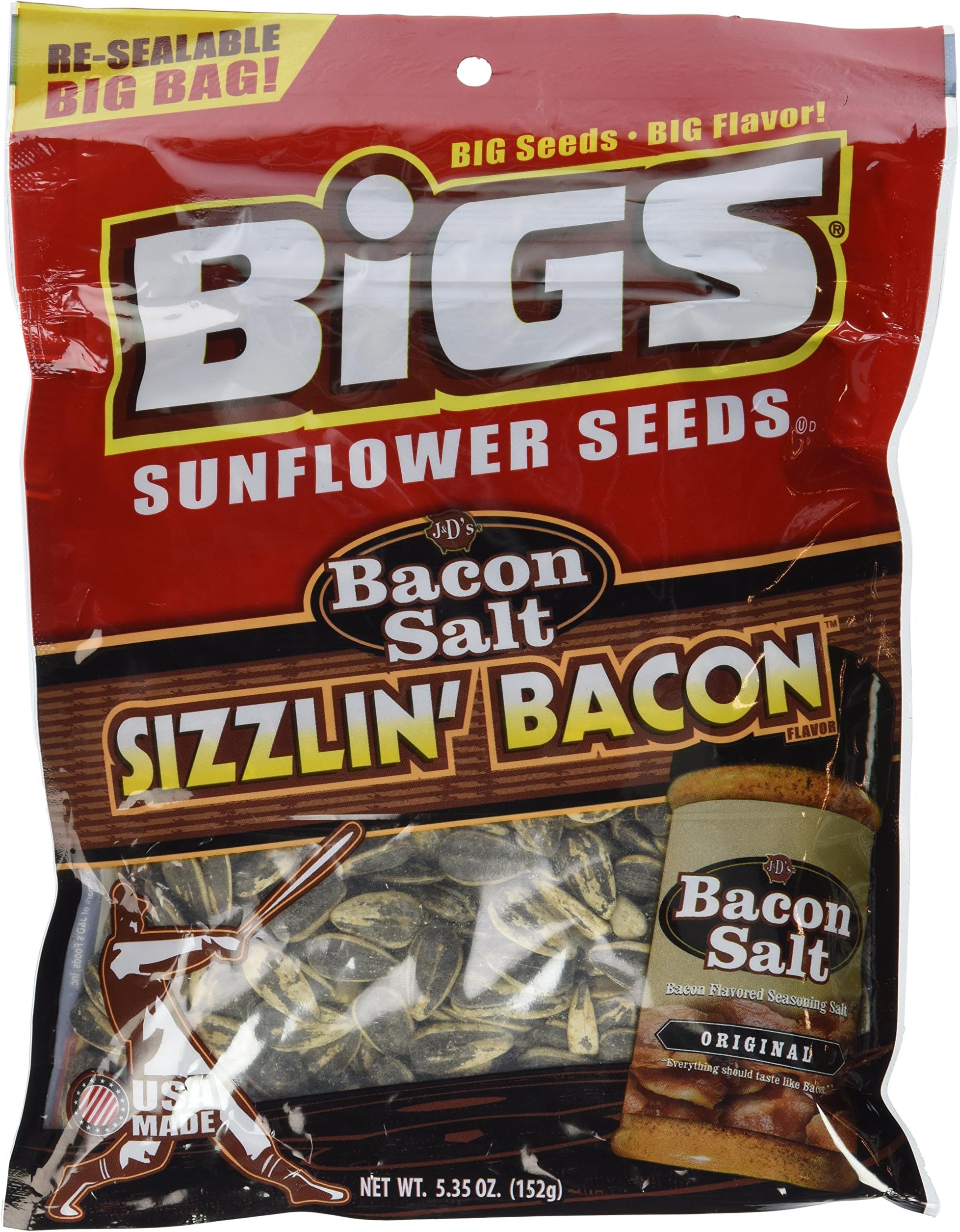 BIGS Sunflower Seeds Keto Friendly Low Carb On The Go