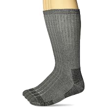 Carolina Ultimate Mens Merino Wool Blend Cushion Mid Calf Socks 4 Pair Pack