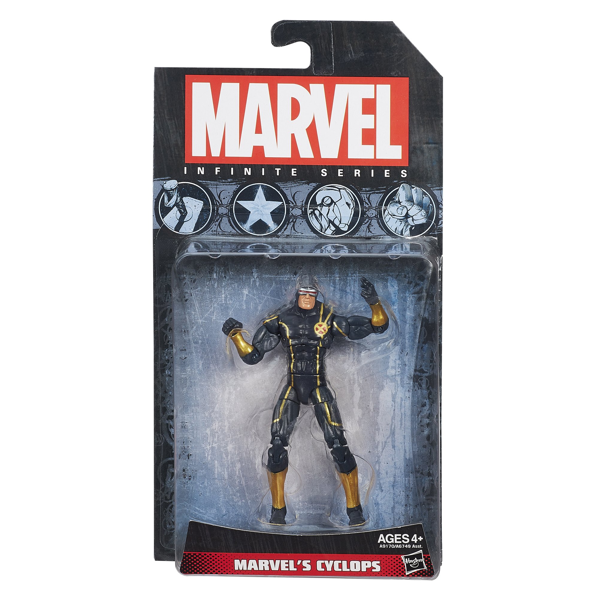 マーベルユニバース　サイクロップス3.75インチフィギュア Amazon.co.jp: マーベル ユニバース 3.75インチ アクション