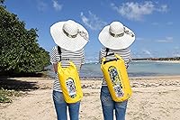 Vista 33 de Freegrace - Juego de 3 bolsas secas impermeables, bolsa seca con 2 cierres y correa de hombro desmontable; bolsa de cintura y funda para teléfono