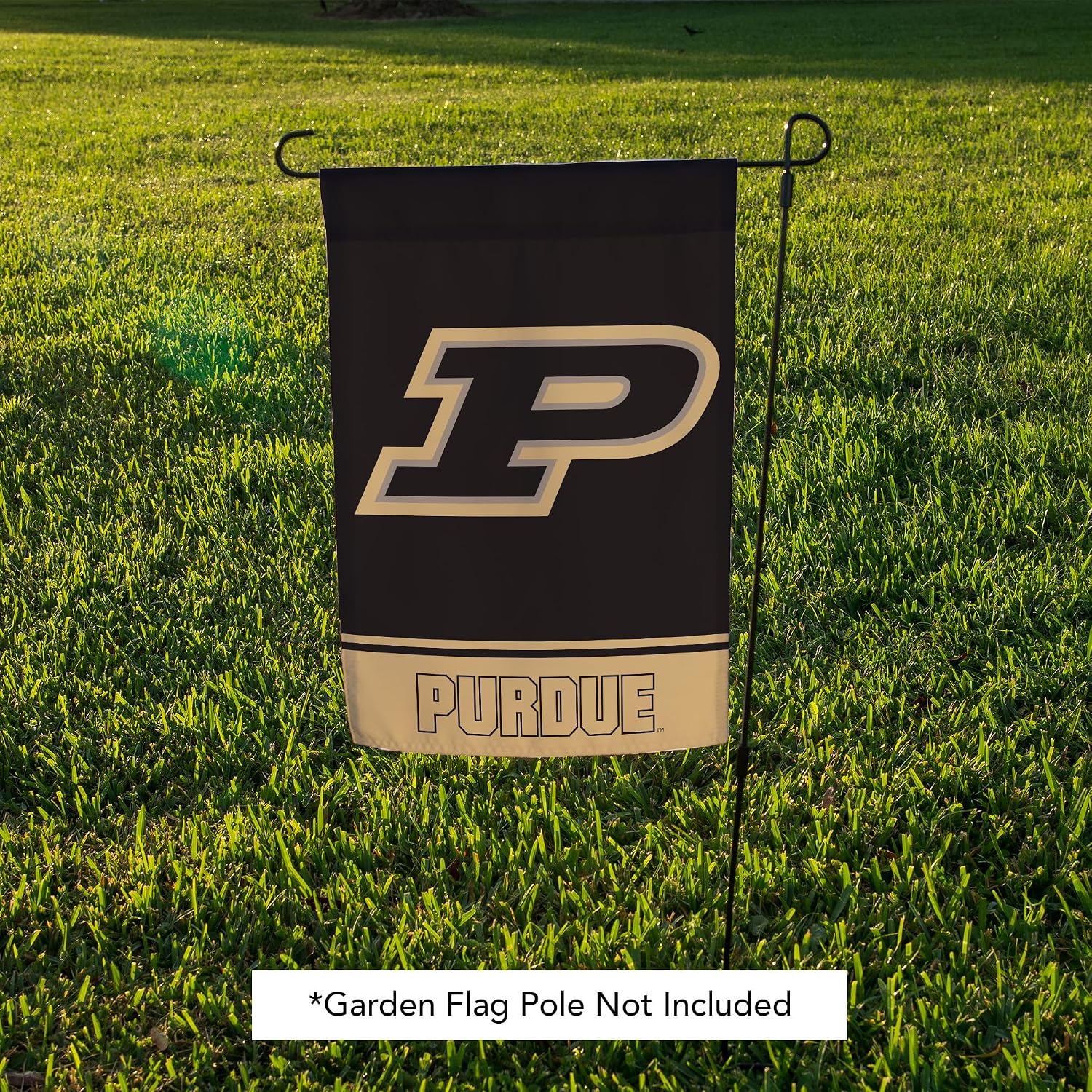 Desert Cactus Purdue University PU Garden Flag – 19 x 12 inch Purdue Boilermakers Banner, For Outdoor Display and Events (Design A)